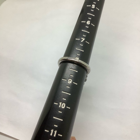 Silver tone Marcasite cocktail ring - Picture 4 of 5